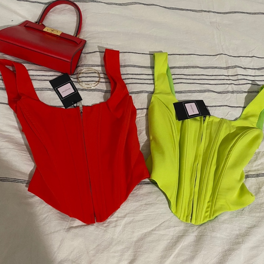 On Sale 🔴 Corset Top GREEN